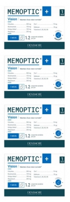 Densmore Memoptic+ Set van 4 x 30 deelbare tabletten