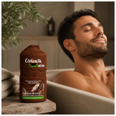 Ushuaïa Relaxing Shower Shampoo Coffee Bean 280 ml