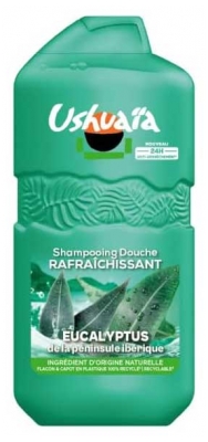 Ushuaïa Gel de Duș și Șampon Răcoritor Eucalipt 280 ml