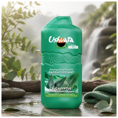 Ushuaïa Eucalyptus Refreshing Shower Shampoo 280 ml