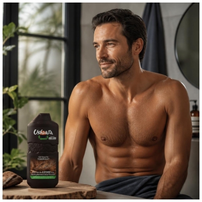 Ushuaïa Gel de Duș Revigorant Extract de Cedru 280 ml