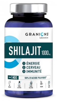 Shilajit 1000 mg 60 Cápsulas