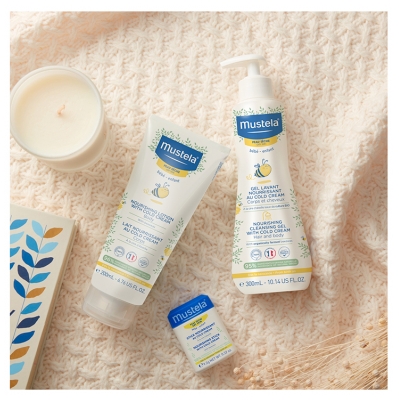 Mustela Nærende Vaskegel med Cold Cream og Bivoks 300 ml
