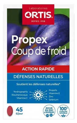 Ortis Propex Enfriamiento 45 Comprimidos