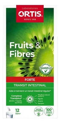 Ortis Frukt & Fiber Forte Tarmpassage 12 Stick