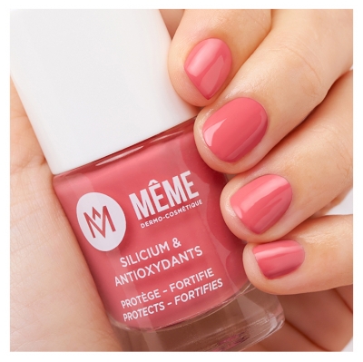 Lac de Unghii MÊME cu Siliciu & Antioxidanți 10 ml - Tentă: 26 Rose Praline