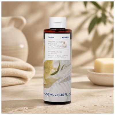 Gel de Duș Korres Gardenia Grecească 250 ml