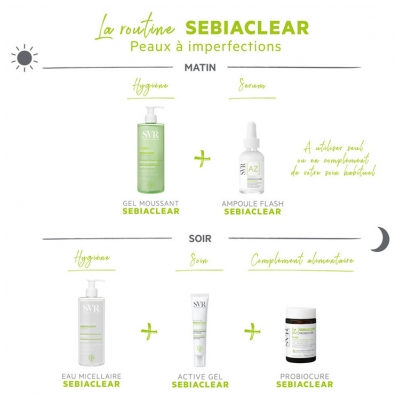 SVR Sebiaclear Gel Moussant Anti-Imperfections 200 ml