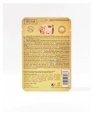 Iroha Nature Oro Anti-Età 2 Cerotti Occhi