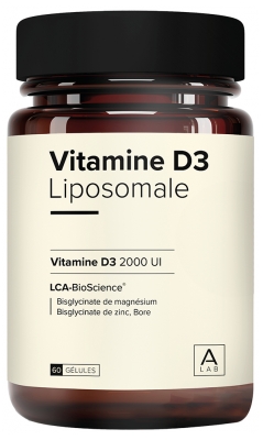 A-Lab Liposominis Vitaminas D3 60 Kapsulių