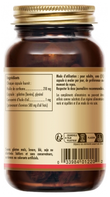 Solgar Huile d'Ail 100 Gélules