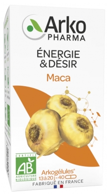 Arkopharma Maca Bio 40 Kapsułek