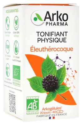 Arkopharma Arkogélules Eleuthérocoque Bio 40 Kapsul