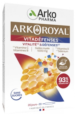Arko Royal VitaDéfenses 20 Ampollas