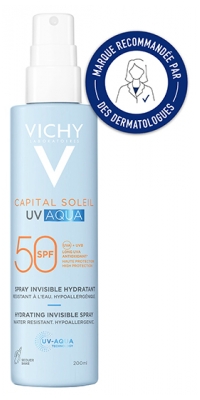 Vichy Capital Soleil UV Aqua Spray Invisible Hydratant SPF50 200 ml
