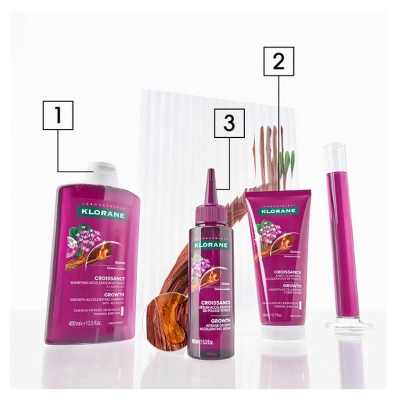 Șampon Klorane pentru Creștere cu Chinină, Accelerarea Creșterii 200 ml