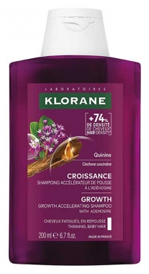 Șampon Klorane pentru Creștere cu Chinină, Accelerarea Creșterii 200 ml