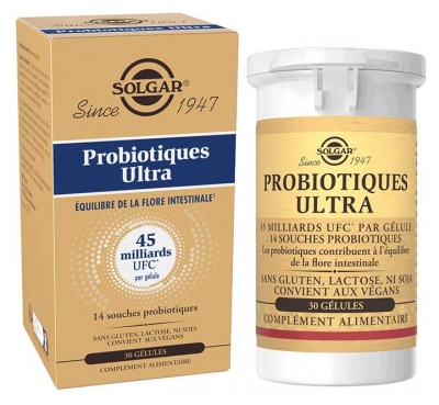 Solgar Probioitiques Ultra 30 Gélules