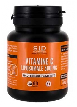 S.I.D Nutrition Vitamine C Liposomale 500 mg 60 Gélules