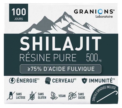 Granions Pure Shilajit Resin 500 mg 50 g