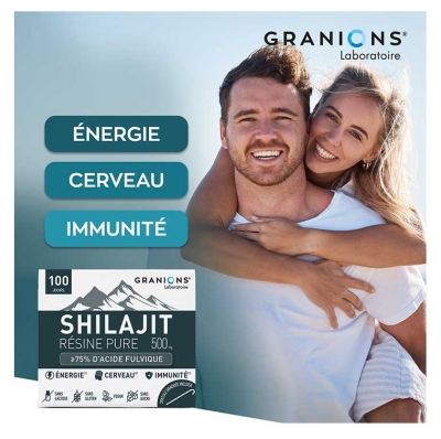 Granions Shilajit Résine Pure 500 mg 50 g