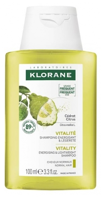Klorane Légèreté - Normalt til fedtet hår Shampoing au Cédrat 100 ml