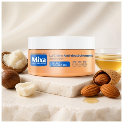 Mixa Dry and Sensitive Skin Cream 150 ml
