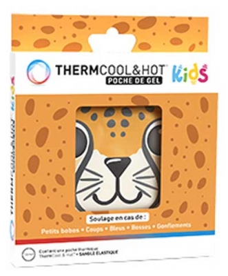 Plasture cu Gel Bausch + Lomb ThermCool & Hot Kids 1 - Model: Leopard