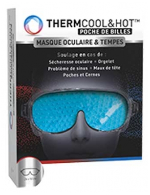 Bausch + Lomb ThermCool & Hot Masque Oculaire & Tempes 1 Poche de Billes