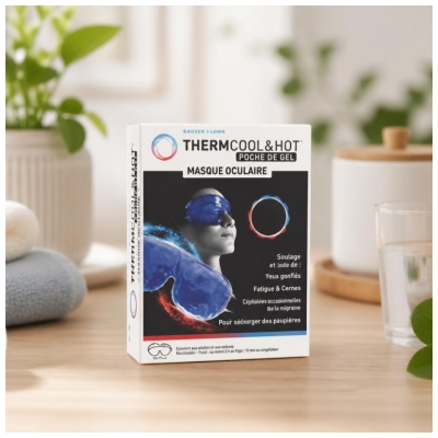Bausch + Lomb ThermCool & Hot Masque Oculaire 1 Poche de Gel