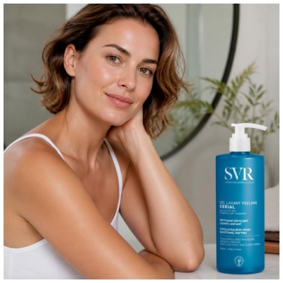 SVR Xérial Gel Lavant Peeling 400 ml