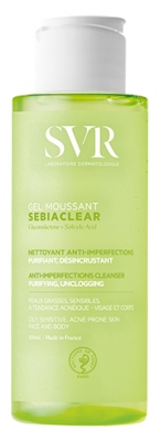 SVR Sebiaclear Schäumendes Gel gegen Hautunreinheiten 100 ml