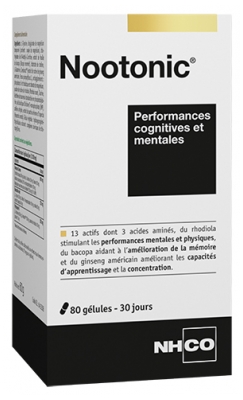 NHCO Nootonic 80 Gélules