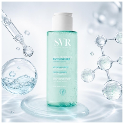 SVR Physiopure čistilni penasti gel 100 ml