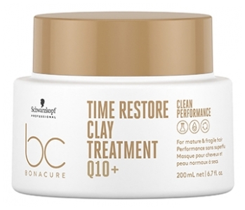 Masca cu Argilă Schwarzkopf BC Time Restore Schwarzkopf Pro 200ml