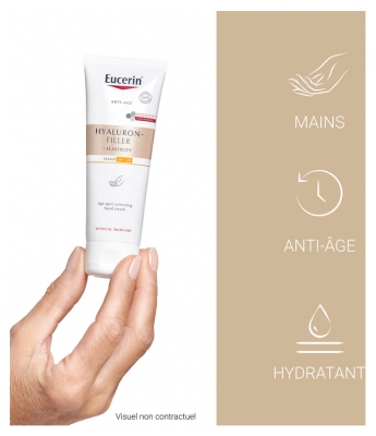 Eucerin Hyaluron-Filler + Elasticity Crème Mains Anti-Taches & Anti-Âge SPF30 75 ml