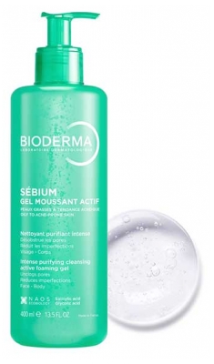 Bioderma Sébium Active Foaming Gel 400 ml
