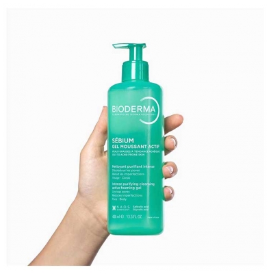 Bioderma Sébium Gel Moussant Actif 400 ml