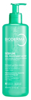 Bioderma Sébium Gel Moussant Actif 400 ml