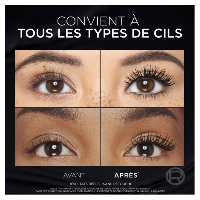 L'Oréal Paris Panorama Volume Millions de Cils Mascara 9,9 ml - Teinte : Nuit Noire