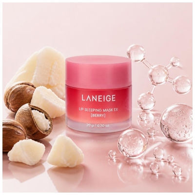 Laneige Masque de Nuit Lèvres Berry 20 g