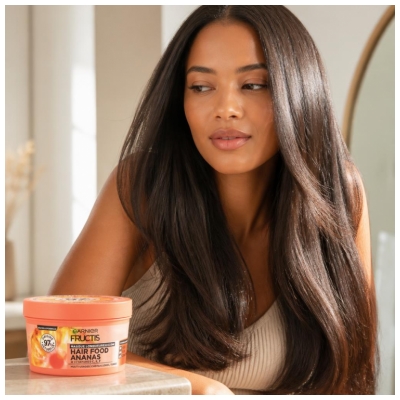 Garnier Fructis Hair Food Ananas Masker Lengte & Glow 320 ml