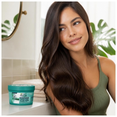 Garnier Fructis Hair Food Aloe Feuchtigkeitsmaske 100H 320 ml