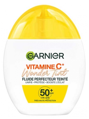 Garnier SkinActive Vitamina C Fluid Perfectator Colorat Wonder Tint SPF50+ 40 ml