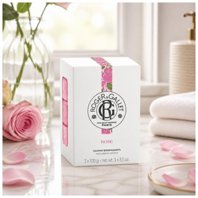 Roger & Gallet Rose 3 Savons Bienfaisants van 100 g
