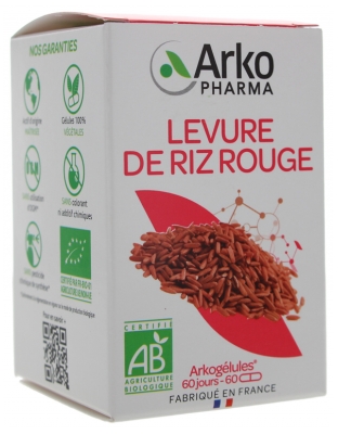 Arkopharma Arkogélules Červená kvasnice z rýže Bio 60 kapslí