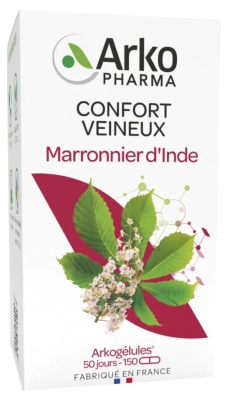 Arkopharma Arkogélules Marronnier d'Inde 150 Gélules