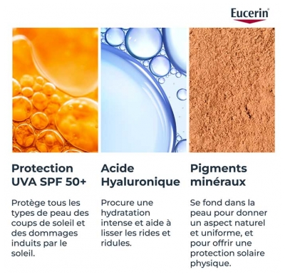 Eucerin Sun Protection Sun Hydro Protect Fluide Ultra-Léger Teinté SPF50+ 50 ml
