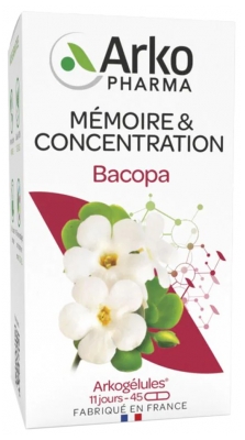 Arkopharma Arkogélules Brahmi 45 Kapsul