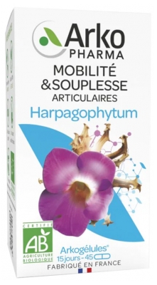 Arkopharma Arkogélules Harpagophytum Bio 45 Gélules